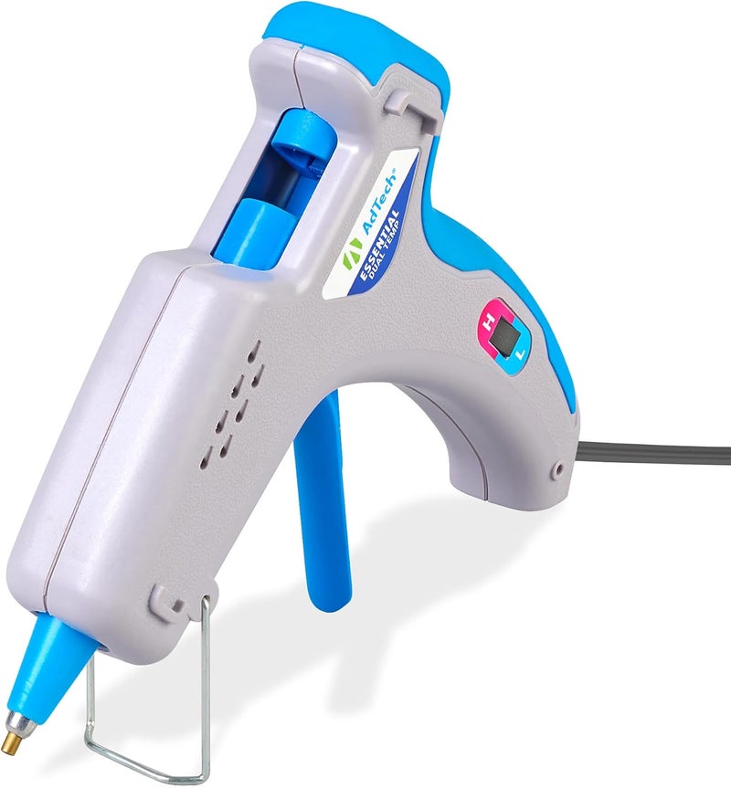 Adtech Essential Dual-Temp Hot Glue Gun | High & Low Temp for Crafting, DIY & Repairs | Ergonomic Design, 5-Foot Cord & Built-in Stand | Bonds Wood, Fabric, Metal & More - Image 4